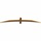 Ekena Millwork Bellingham Timber Gable Bracket, Western Red Cedar, 72"W x 12"H x 1 1/2"D x 3 1/2"F, 4/12 Pitch GBW072X12X0204BEL00SWR - alternate 3